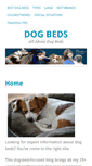 Mobile Screenshot of dogbeds-info.com